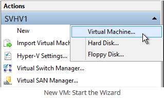 hyper-v configuration