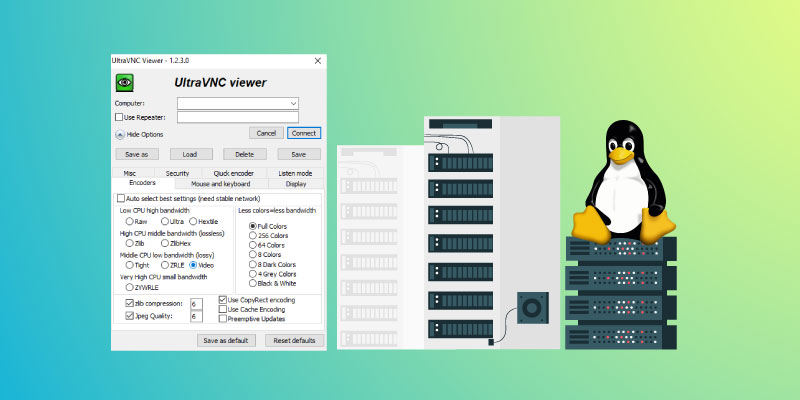 Install Ultra VNC Software Local System