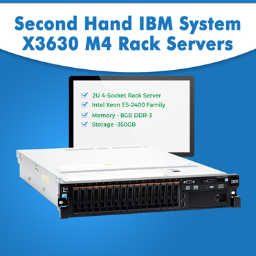 Second Hand IBM System X3630 M4 Rack Servers