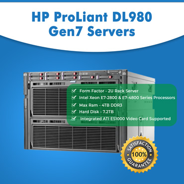 HP ProLiant DL980 Gen7 Servers