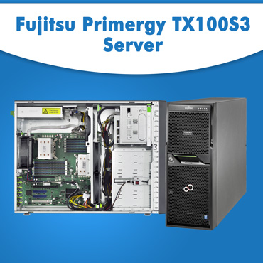 Fujitsu Primergy TX2540 MI 4U Tower server