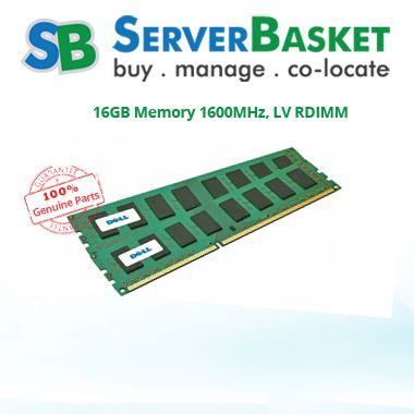 16GB Memory 1600MHz, LV RDIMM`