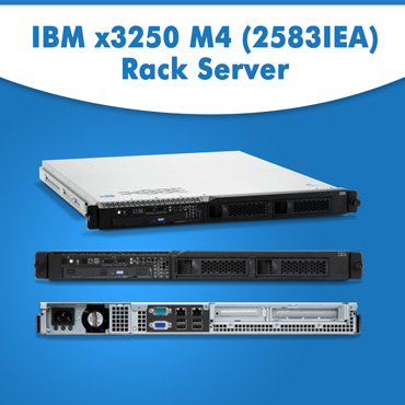IBM x3250M4 (2583IEA) Rack Server | IBM x3250 M4 Server Online | IBM Server For Sale