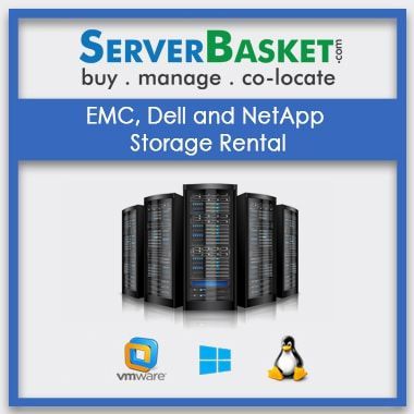 EMC, Dell and NetApp Storage Rental