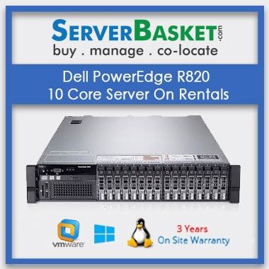 Dell PowerEdge R820 10 Core Server On Rentals In India