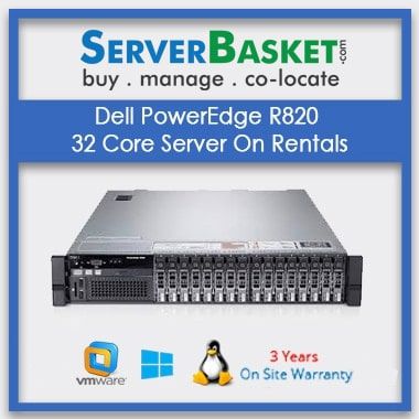 Dell PowerEdge r820 32 Core Server Rentals In India