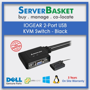 Buy IOGEAR 2-Port USB KVM Switch online at Deal Price on Server Basket