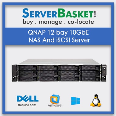 Buy QNAP 12-bay 10GbE NAS And iSCSI Server In India , Buy QNAP 12-Bay Nas Server In India