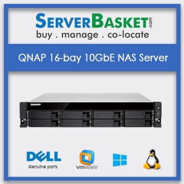 Buy QNAP 16-bay 10GbE NAS server In India