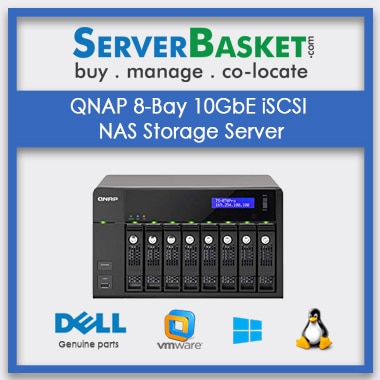Buy QNAP 8-Bay 10GbE iSCSI NAS Storage Server In India , Buy QNAP NAS Server In India