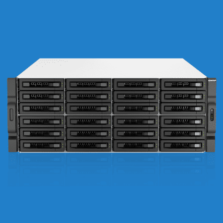 Qnap TS-EC2480U-i3-4GE-R2-US 24 Bay Nas Storage Server