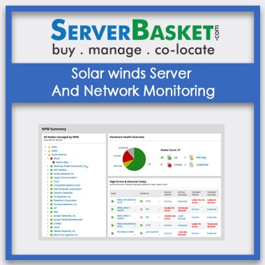 Buy Solar winds Server And Network Monitoring In India