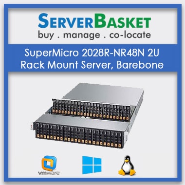 SuperMicro 2028R-NR48N 2U Rack Mount Server | SuperMicro Rack-Mountable Server Online in India