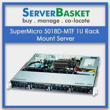 SuperMicro 5018D-MTF 1U Rack Mount Server
