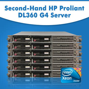 Second-Hand HP Proliant DL360 G4 Server