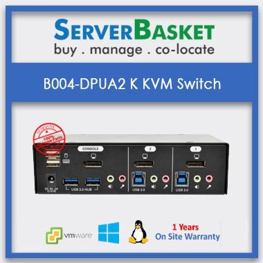 B004-DPUA2-K 2port KVM switch