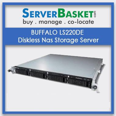 BUFFALO LS220DE Diskless Nas Storage Server In India