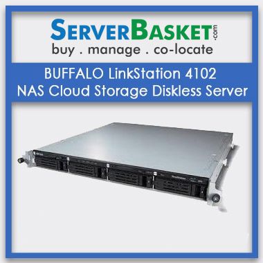 Buy BUFFALO LinkStation 4102 NAS Cloud Storage Diskless Server In India