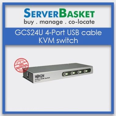 Buy GCS24U 4-Port USB cable KVM Switch Online at Best Price from Server Basket