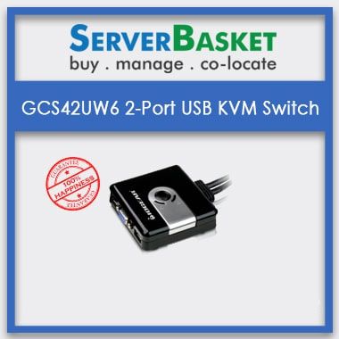 Buy GCS42UW6 2-Port USB KVM Switch on Server Basket