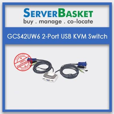 Get GCS632U 2-Port Audio Support KVM Switch online at Cheap Price on Server Basket