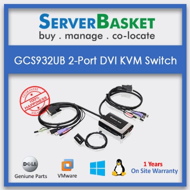 Order GCS932UB 2-Port DVI KVM Switch Online at Server Basket Portal today