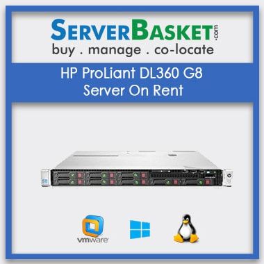 Buy HP ProLiant DL360 G8 Server On Rental In India , Serve Rental In India