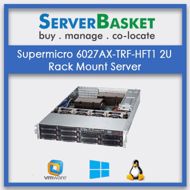 supermicro 6027ax trf hft1 2u rack mount server