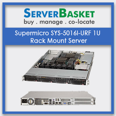 Supermicro SYS-5016I-URF 1U RackMount Server