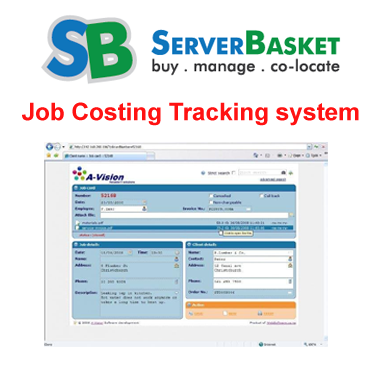 Job costing tracking system