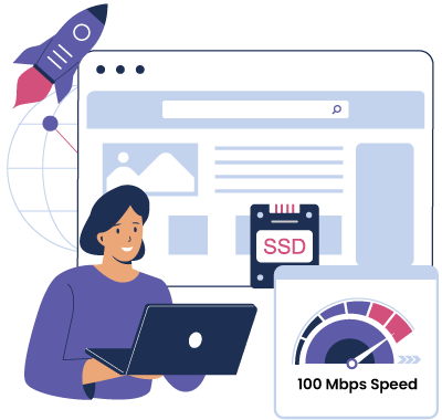 Unlimited Traffic – 100 Mbps Speed Unlimited Traffic – 100 Mbps Speed