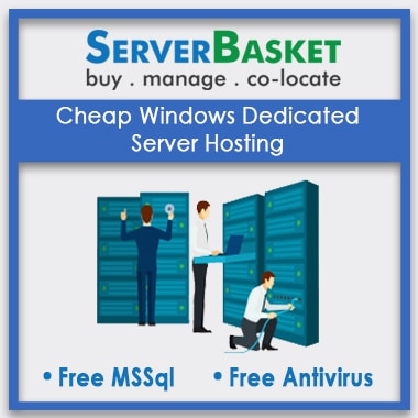 Buy Cheap Windows Dedicated Server Hosting Online in India from Server Basket