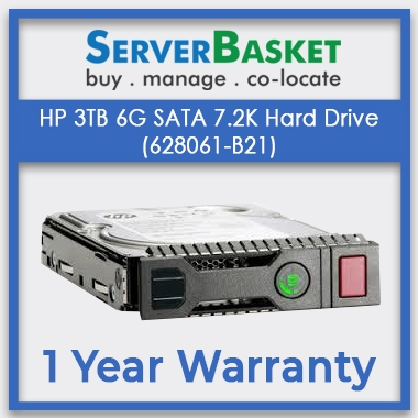 HP 3TB 6G SATA 7.2K Hard Drive (628061-B21)