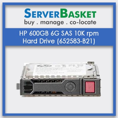 hp 600gb 6g sas 10k rpm hard drive (652583 b21)