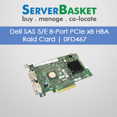 Dell SAS 5/E 8-Port PCIe x8 HBA Raid Card,Buy Dell SAS 5E