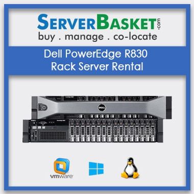 Buy Dell PowerEdge R830 Rack Server Rental In India | Dell Rack, Tower, Blade servers