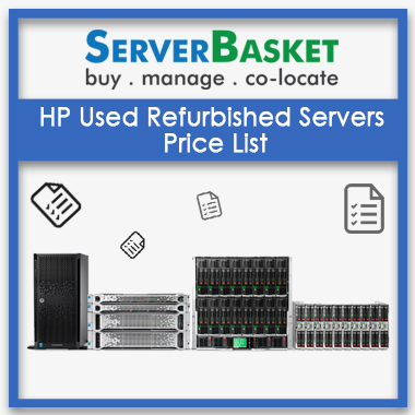 Hp Server Comparison Chart