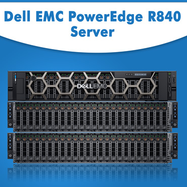 Buy Dell EMC PowerEdge R840 Server at Lowest Price from Server Basket Online, Purchase Dell R840, Buy Dell R840 Server At Affordable Price