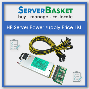 HP Server Power Supply Price List