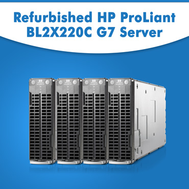 Refurbished HP ProLiant BL2X220C G7 Server