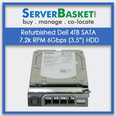 Refurbished Dell 4TB SATA