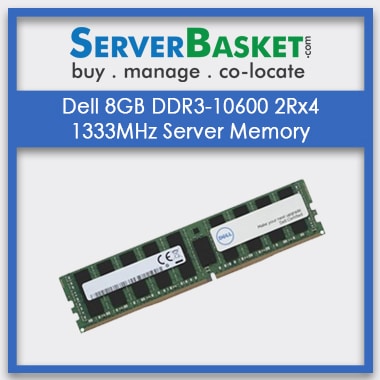 Dell 8GB DDR3-10600 2Rx4 1333MHz Server Memory
