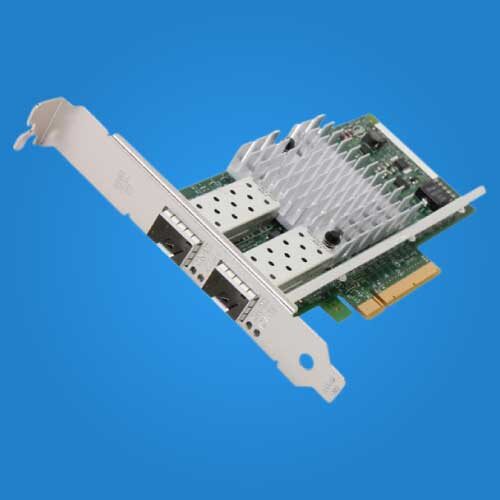 refurb intel x520-da2 10gb dual port sfp plus ethernet adapter