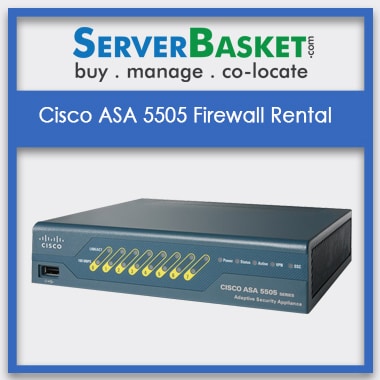 Cisco ASA 5505 Firewall Rental