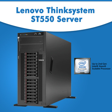 Lenovo Thinksystem ST550 Server | Lenovo Tower Server | buy lenovo ThinkSystem Online