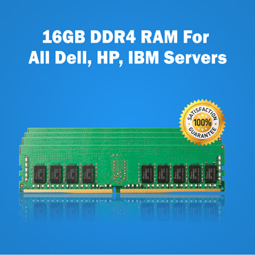 16GB DDR4 RAM For All Dell, HP, IBM Servers