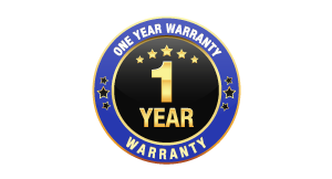 1-Year Warranty 1-Year Warranty