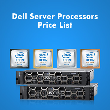 Dell Server Processors Price List