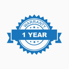 1 Year Warranty 1 Year Warranty