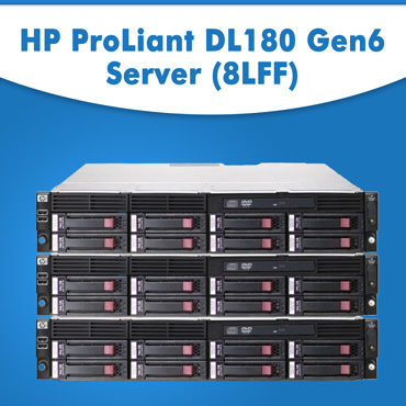 HP ProLiant DL180 Gen6 Server (8LFF)